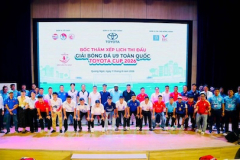 Bảng đấu 'tử thần' xuất hiện tại giải bóng đá U9 toàn quốc – Cúp Toyota 2026
